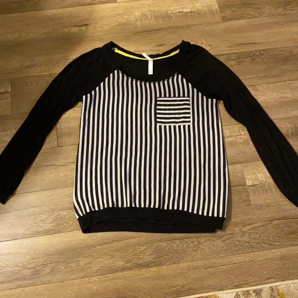 Target long sleeve stripped top